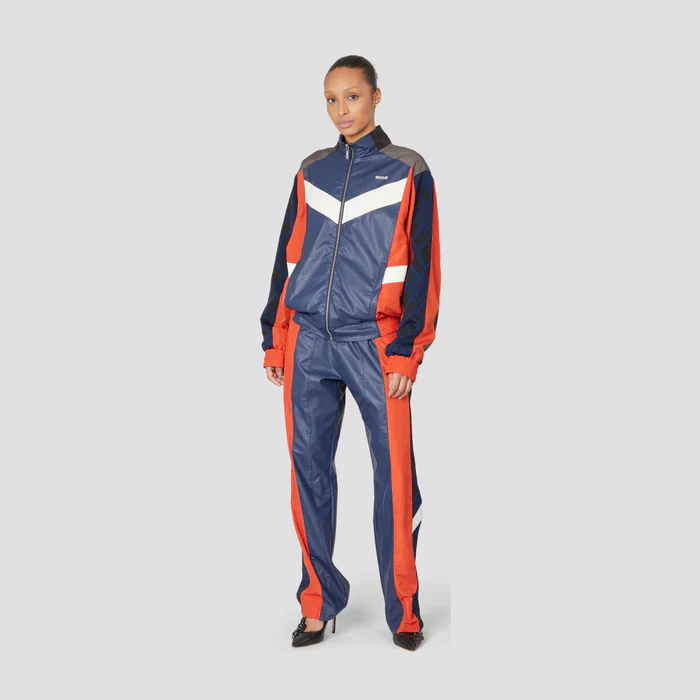 PATCHWORK TRACK PANTS