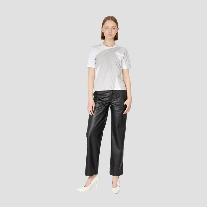 PLEATED T-SHIRT